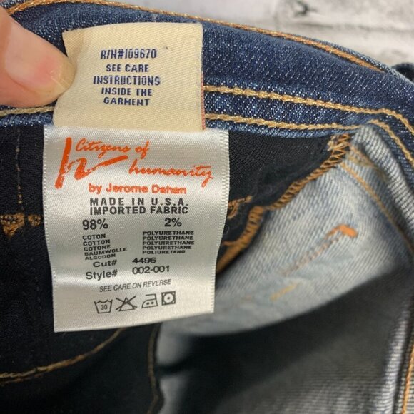 Citzens of Humanity Low Waist Flare Ingrid Stretch Jeans - Picture 12 of 12